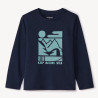 T-shirt manches longues printé garçon