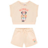 Ensemble t-shirt forme boîte + short Minnie Disney fille