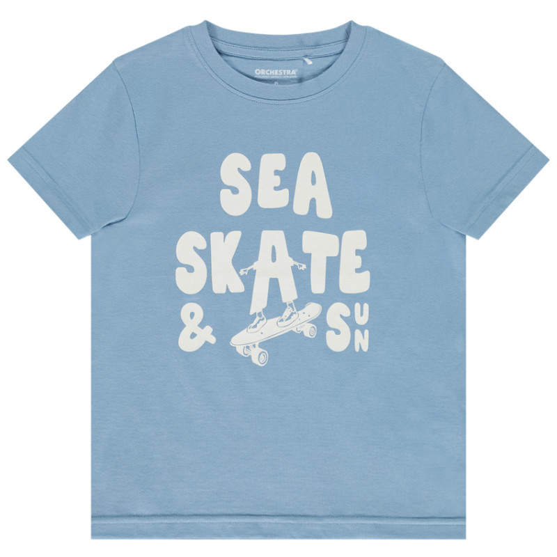 T-shirt manches courtes print fantaisie garçon