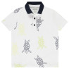 Polo manches courtes imprimé tortue garçon