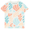 T-shirt manches courtes imprimé coraux garçon