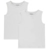 Lot de 2 maillots de corps sans manches garçon