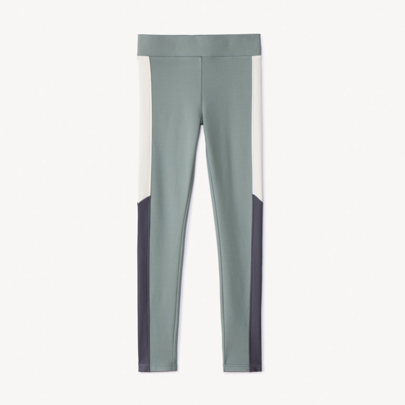 Legging effet color block fille