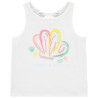 Débardeur avec sequins et dos ajouré fille