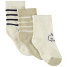 Lot de 3 paires de chaussettes fantaisie pour bébé garçon