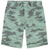 Bermuda molleton imprimé camouflage garçon