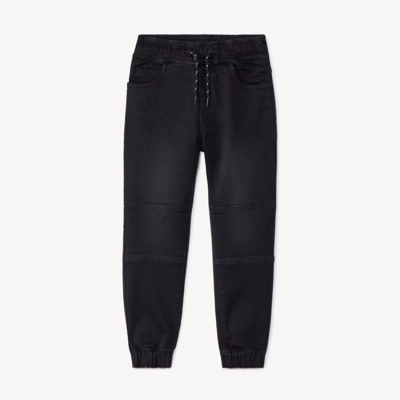 Jean jogger effet délavé garçon