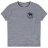 T-shirt manches courtes chiné fantaisie garçon