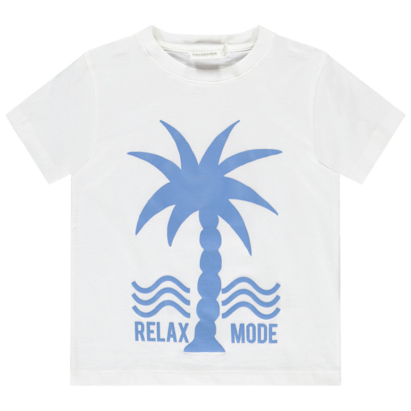 T-shirt manches courtes palmier garçon