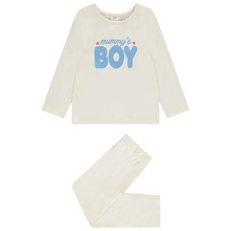 Set pyjama long en jersey printé pour bébé garçon