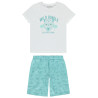 Set pyjama 2 pièces t-shirt + short jungle garçon