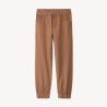 Pantalon jogger en twill uni garçon