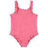 Maillot de bain 1 pièce uni avec motif animalier en relief f