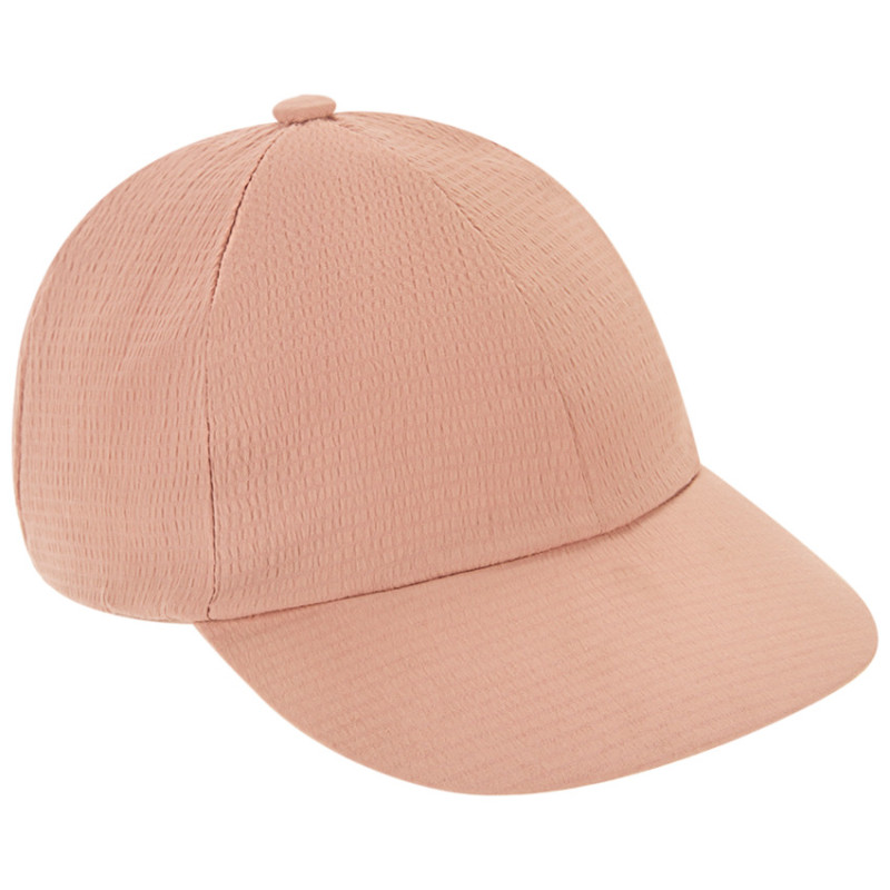 Casquette unie en jersey effet froissé fille