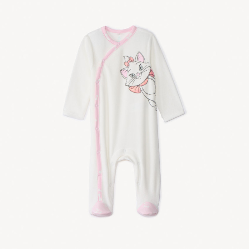Dors-bien en velours Marie Aristochats Disney pour bébé fill