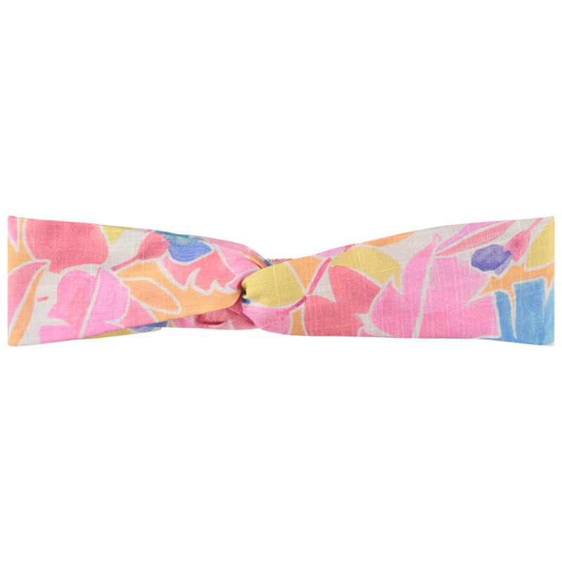 Bandeau effet croisé imprimé feuillage pour fille
