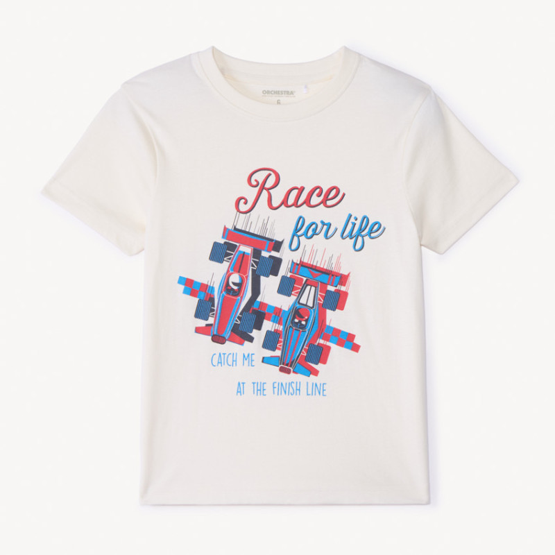 T-shirt manches courtes printé garçon
