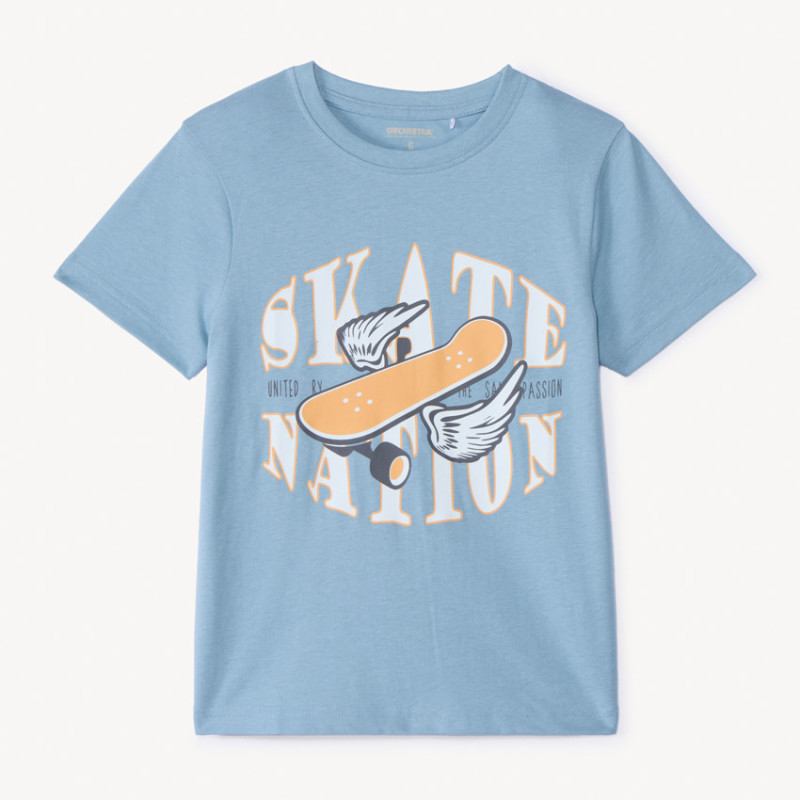 T-shirt manches courtes printé garçon