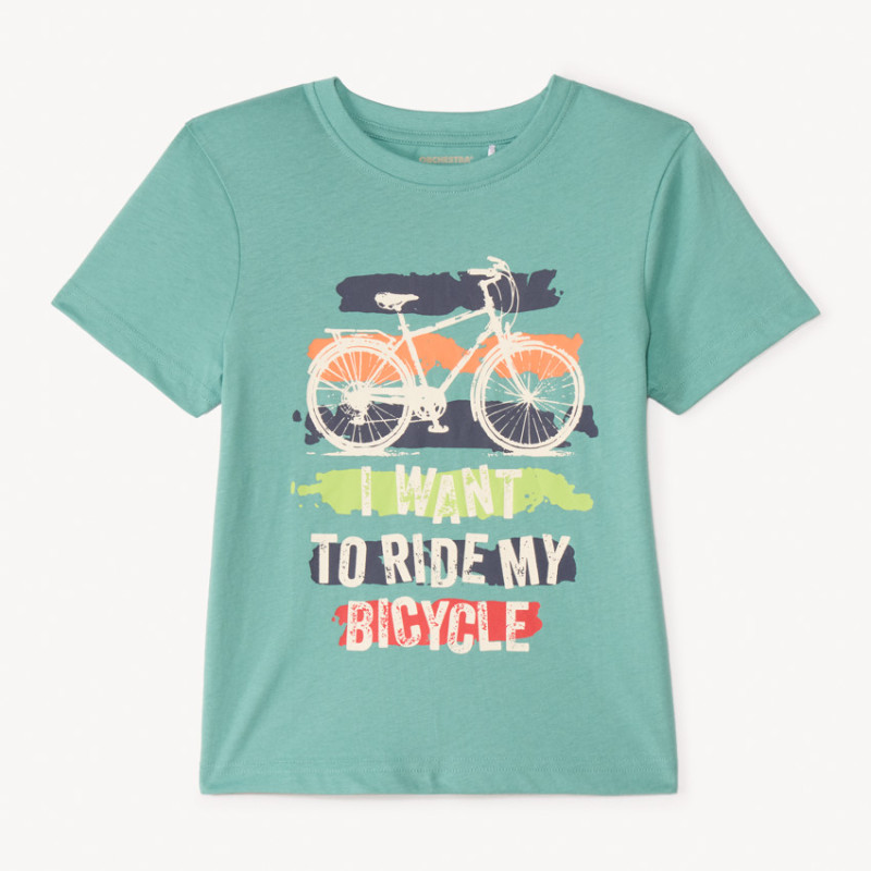 T-shirt manches courtes printé garçon