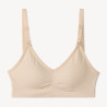 Brassière d'allaitement sans coutures et réglable unie