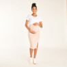 Jupe longue moulante uni pour femme