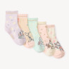 Lot de 5 paires de chaussettes Disney pour fille