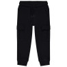 Jogging molleton uni à poches cargo garçon