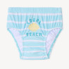Couche-culotte de bain rayée pour bébé garçon
