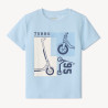 T-shirt manches courtes print trottinettes garçon
