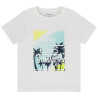 T-shirt manches courtes print palmiers pour garçon