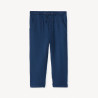 Pantalon uni en toile pour bébé garçon