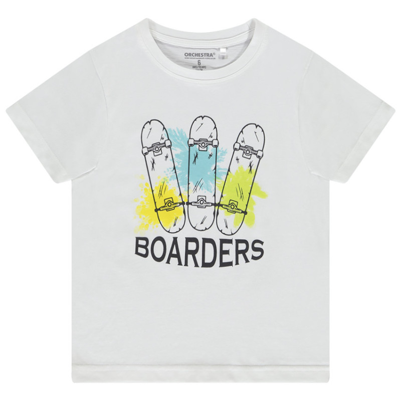 T-shirt manches courtes printé garçon