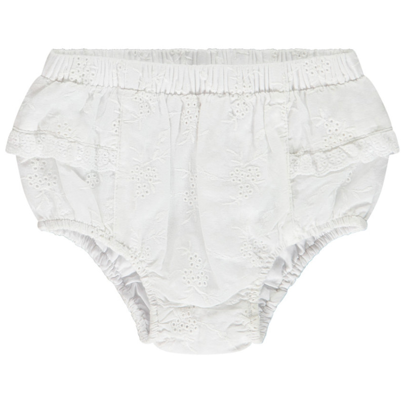 Bloomer en broderie anglaise pour bébé fille