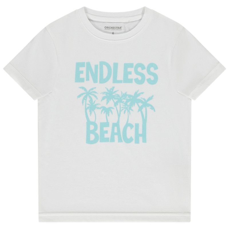 T-shirt manches courtes print fantaisie garçon