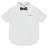 Chemise manches courtes avec nœud papillon garçon