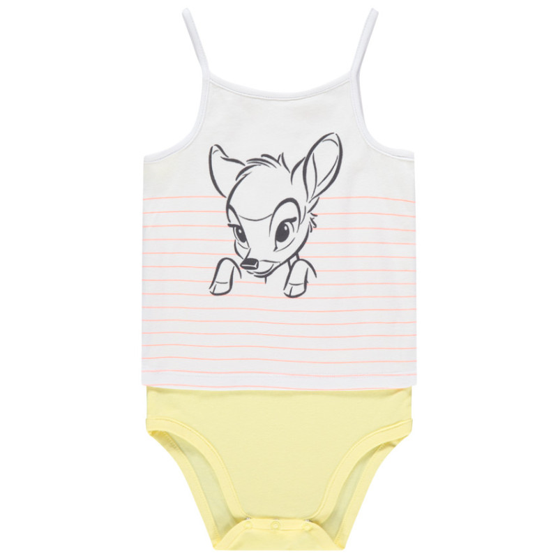 Body à fines bretelles print Bambi Disney pour bébé fille
