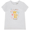 T-shirt manches courtes print fantaisie pour bébé fille