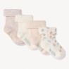 Lot de 4 paires de chaussettes normales pour bébé