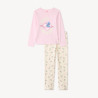 Set pyjama long en interlock Stitch Disney fille