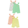 Lot de 4 combishorts fantaisie pour bébé fille