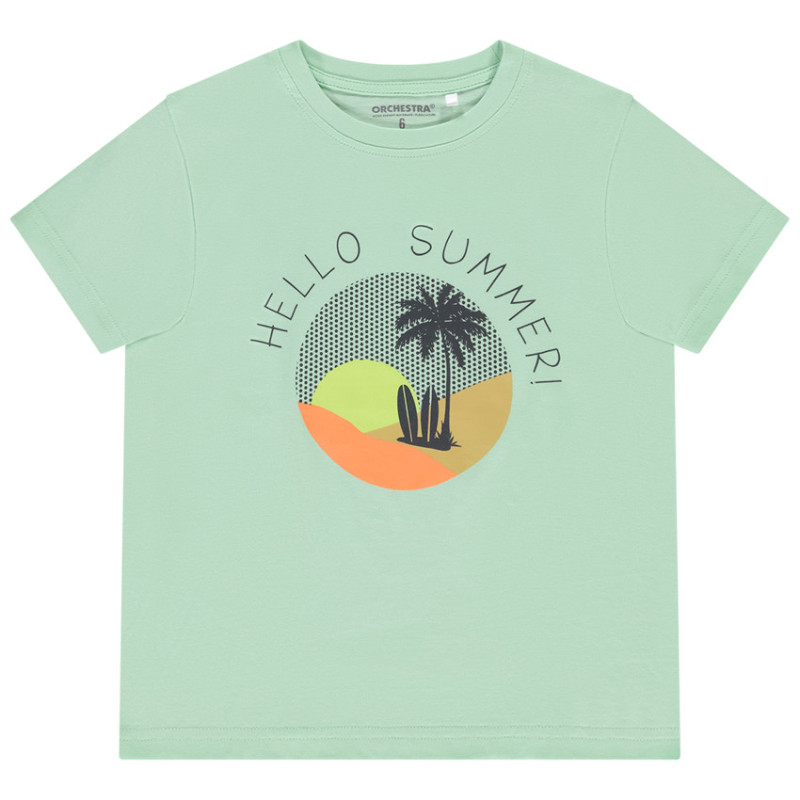 T-shirt manches courtes printé garçon