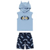 Ensemble avec débardeur à capuche ludique Batman Warner pour