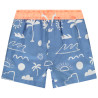 Short de bain imprimé fantaisie estival garçon
