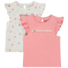 Lot de t-shirts manches courtes fantaisie pour bébé fille