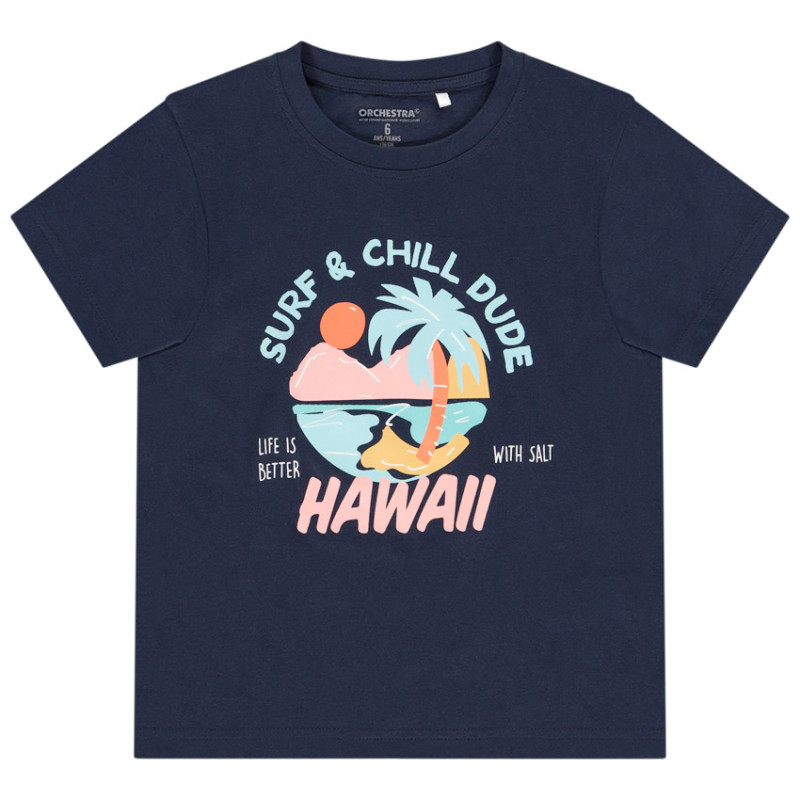 T-shirt manches courtes print fantaisie garçon