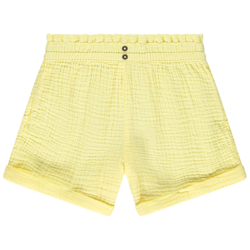 Short uni en double gaze fille