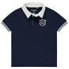Polo manches courtes avec broderie garçon