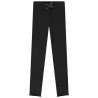 Legging côtelé à nœud fille
