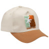 Casquette bicolore à patch bouclettes 3D garçon