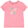 T-shirt manches courtes en jersey print fantaisie pour bébé 